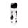 Botella de Agua Inastillable Gato Negro Lucky  The Black Cat 600ml
