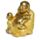 Figura de Buda Mini Buda Chino que Ríe de la Suerte con Purpurina 8cm