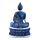 Figura de Buda Blanco y Azul Tailandés Postura Lotus