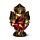 Figura de Buda Tailandés Rojo y Dorado Lotus