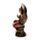 Figura de Buda Tailandés Rojo y Dorado Lotus