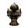 Figura de Buda Tailandés Rojo y Dorado Lotus