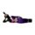 Figura de Buda Tailandés Morado y Negro - Buda Tailandés Postura Reclinada