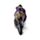Figura de Buda Tailandés Morado y Negro - Buda Tailandés Postura Reclinada