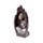 Figura de Buda en Forma de Mano en Plata y Negro
