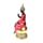 Figura de Buda Tailandés Iluminación en Rojo, Negro y Oro