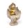 Figura de Buda Tailandés efecto piedra arenisca y dorado