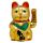 Gato Maneki Neko Gato Maneki Neko Mueve el Brazo y Ojos Abiertos 21cm