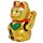 Gato Maneki Neko Gato Maneki Neko Mueve el Brazo y Ojos Abiertos 21cm