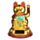 Muñeco Solar Gato Maneki Neko con Ojos Abiertos