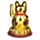Muñeco Solar Gato Maneki Neko con Ojos Abiertos