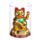 Muñeco Solar Gato Maneki Neko con Ojos Abiertos
