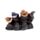 Figura Brujas Gato Negro en Caldero Burbujeante con Luz LED