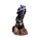 Figura Brujas Gato Negro Escoba Voladora 