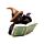 Figura Libro de Hechizos Brujas Gato Negro Travieso