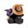 Figura Libro de Hechizos Brujas Gato Negro Travieso