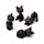 Amuleto en Caja Gato Negro Lucky the Black Cat