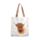 Tote Bag Reutilizable Vaca Escocesa Highland Coo