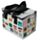Bolsa Refrigerante RPET Caras Minecraft