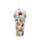 Vaso de Plástico de Doble Pared con Pajita y Adornos Foodiemals Frutas