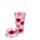 Vaso de Plástico de Doble Pared con Pajita y Adornos J´Adoramals Heart XOXO