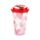 Vaso de Plástico Inastillable Corazones Amore