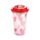 Vaso de Plástico Inastillable Corazones Amore