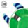 Almohada de Viaje con Antifaz Relaxeazzz Monstruo Monstarz Verde