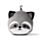 Almohada de Viaje con Antifaz Relaxeazzz Mapache Adoramals