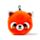 Almohada de Viaje con Antifaz Relaxeazzz Oso Panda Rojo Adoramals