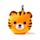 Almohada de Viaje con Antifaz Relaxeazzz Tigre