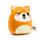Cojín de Peluche Squidglys El Perro Shiba Inu Shuggs Mascotas de Adoramals