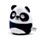 Cojín de Peluche Squidglys El Oso Panda Susu Adoramals Salvajes Adoramals