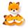 Almohada de Viaje con Antifaz Relaxeazzz Zorro Finnick Adoramals