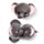 Almohada de Viaje con Antifaz Relaxeazzz Elefante Janu Adoramals