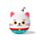 Almohada de Viaje con Antifaz Relaxeazzz Gato Maneki Neko