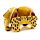 Almohada de Viaje con Antifaz Relaxeazzz Leopardo