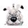 Almohada de Viaje con Antifaz Relaxeazzz Idéfix Astérix y Obélix