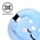 Almohada de Viaje con Antifaz Relaxeazzz Adoramals Aoi el Tiburón Ballena