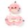 Almohada de Viaje con Antifaz Relaxeazzz Adoramals Puff el Pez Globo