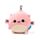 Almohada de Viaje con Antifaz Relaxeazzz Adoramals Puff el Pez Globo