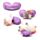 Almohada de Viaje y Peluche 2 en 1 Swapseazzz Unicornio Adoracorns