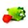 Almohada de Viaje y Peluche 2 en 1 Swapseazzz Dinosaurio Adorasaurs