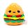 Cojín de Peluche Squidglys Foodiemals Hammy La Hamburguesa 