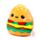 Cojín de Peluche Squidglys Foodiemals Hammy La Hamburguesa 