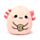 Cojín de Peluche Squidglys Adoramals Ajolote Maddie  
