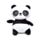 Almohada de Viaje y Peluche 2 en 1 Swapseazzz El Panda Susu Adoramals