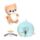 Almohada de Viaje y Peluche 2 en 1 Swapseazzz Perro Shiba Inu Adoramals 