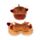 Almohada de Viaje con Antifaz Relaxeazzz Highland Coo 