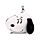 Almohada de Viaje con Antifaz Relaxeazzz Peanuts Snoopy